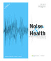 Noise & Health雜志封面